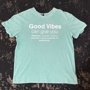 Vibe N' Brand Size Extra Small Good Vibes T Shirt Happiness Memories Magical